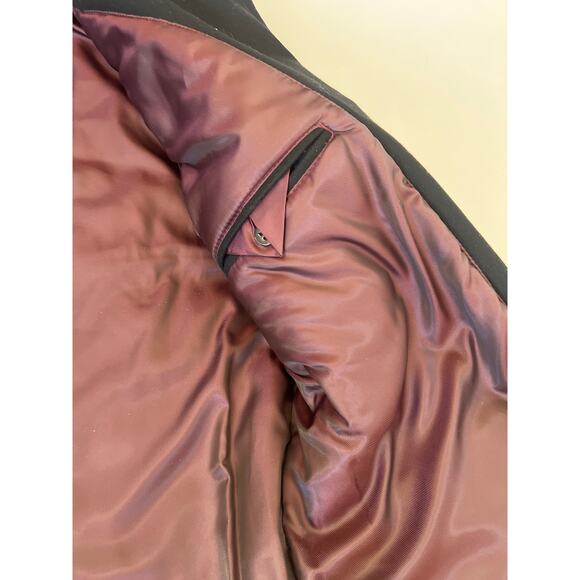 LONDON FOG Men's Wool Blend Coat car coat, overcoat, jacket, black size Medium - Picture 9 of 14